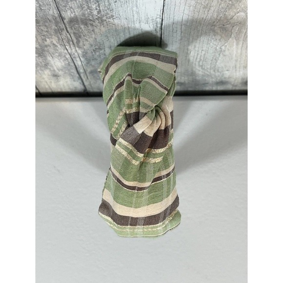 AUTUMN ADEIGBO Green Metallic Headband $72 - Picture 5 of 6